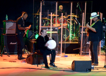 Stunning show by Steven Seagal held at Heydar Aliyev Center. Baku, Azerbaijan, Dec.16, 2015